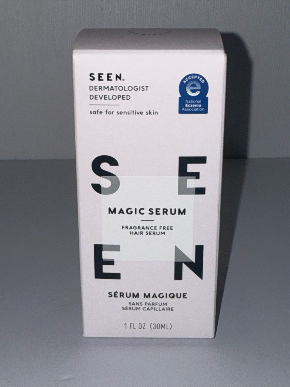 SEEN Magic Serum Hair & Scalp Frizz Control Glossy Finish Plant-Derived 1fl Oz